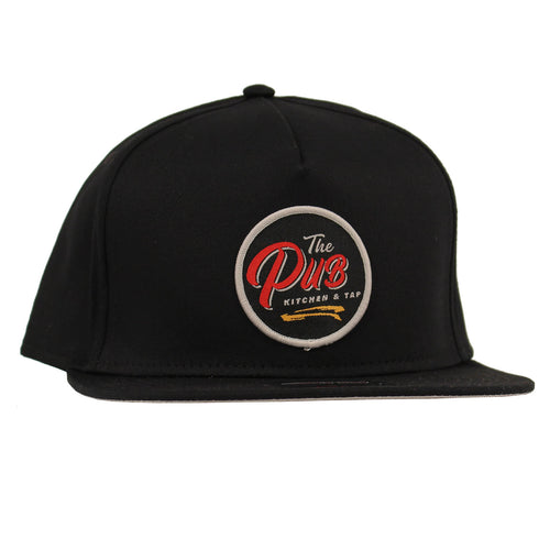 The Pub Flat Bill Hat (Black)